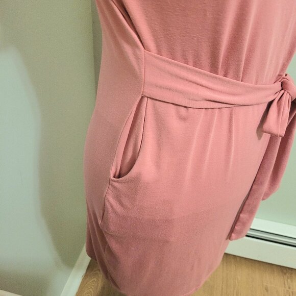 Merokeety Size Med Pink T Shirt Dress - Picture 7 of 7